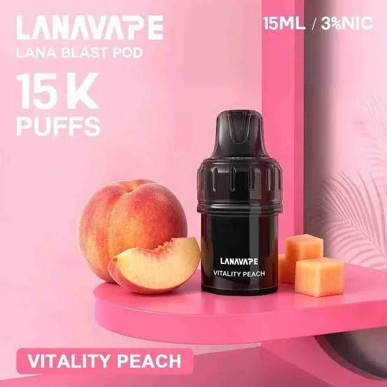 LANA 15000口拋棄式電子煙｜15ml大油倉＋智能雙顯螢幕
